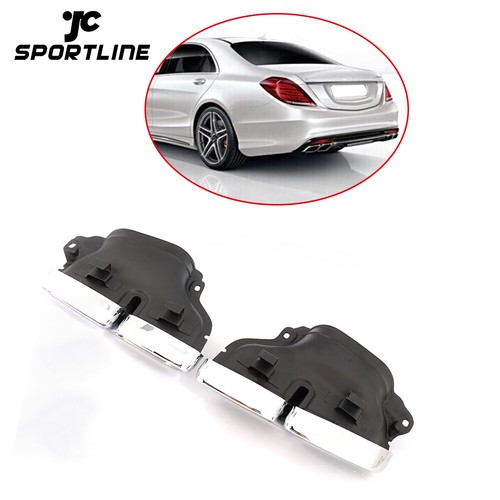 2pcs exhaust tips - muffler, ends
