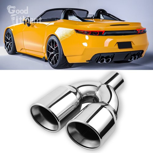 Dual exhaust pipe - 9.5",