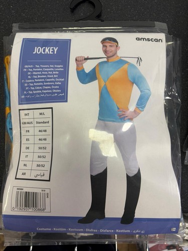 Jockey men fancy dress - fancy,