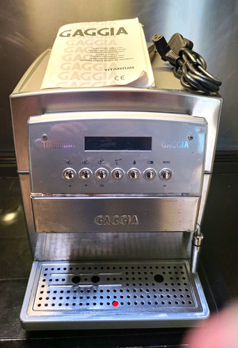 Gaggia titanium silver - gaggia,