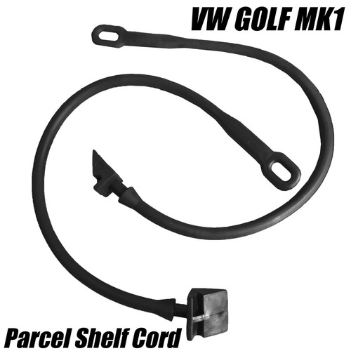 Rubber parcel shelf - rubber, straps