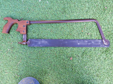 RARE Vintage Army WW1 1916 Dated Butcher Bone Meat Saw Hacksaw Purpose Hand Tool