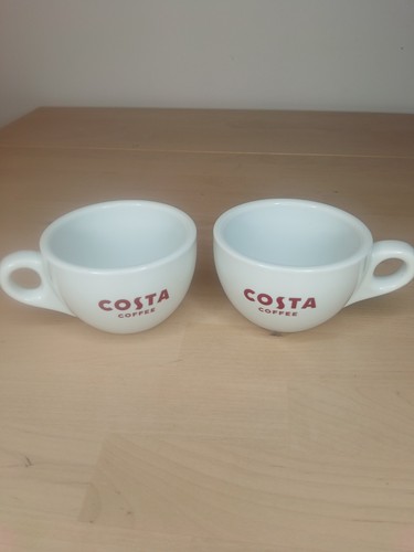 Pair costa coffee white - of,