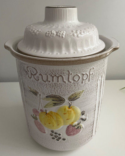 Vtg west german rumtopf - vtg., rum