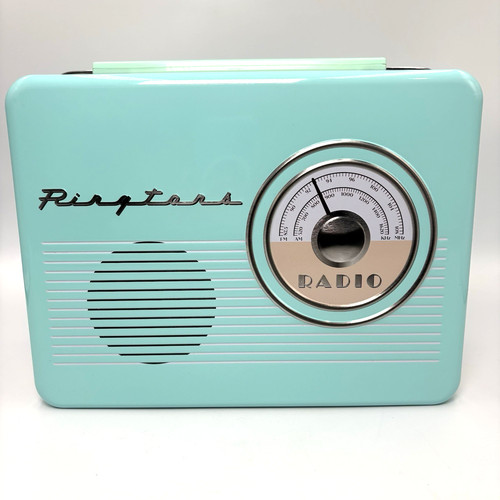 Ringtons radio tin blue - radio,