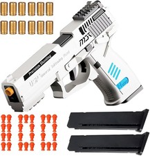 Toy Gun With Automatic Pull-Back Action Shell Ejection Effect Toy Model Gift