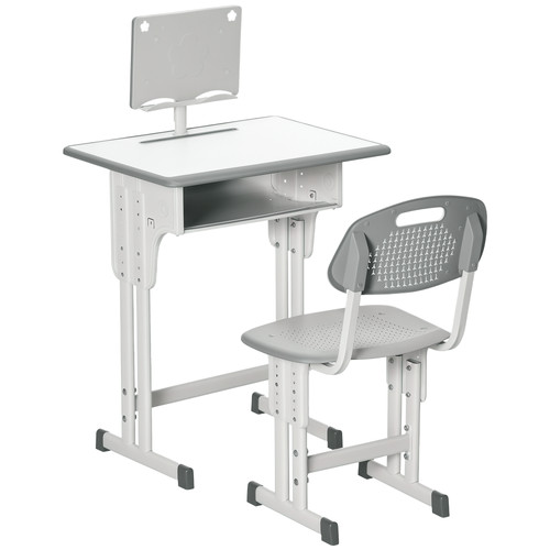 Homcom kids desk and - kids, set