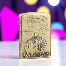 Zippo Armor Lighter Carved