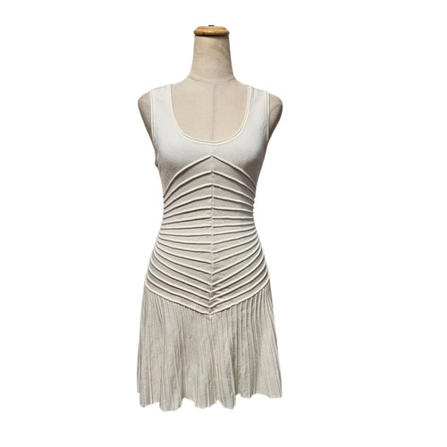 Alaia white skater - white, mini