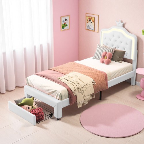 3ft single upholstered bed - 3ft,