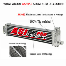 Upgraded Aluminum Oilcooler