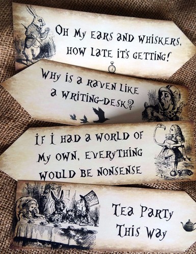 Set alice in wonderland - alice,
