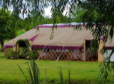 Wedding Yurt HIRE/ Special occasions / 164 seated guests / Wedding Packages 2024