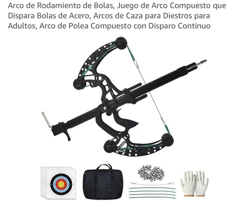 New compound ball shooting bow - new,