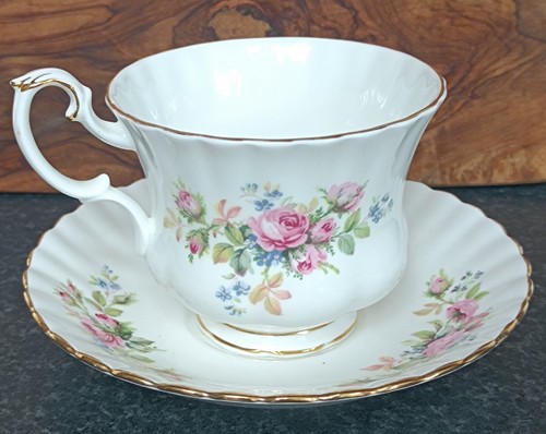 Royal albert moss rose tea - albert, cup