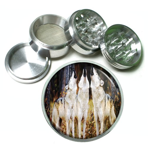 Wolf aluminum grinder 63mm - aluminum,