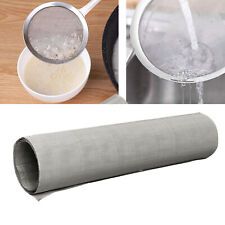 Fine Stainless Steel Woven Wire Mesh Filter Grading Sheet Grill Silk Heavy Gauze