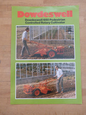 DOWDESWELL 650 ROTOVATOR SALES