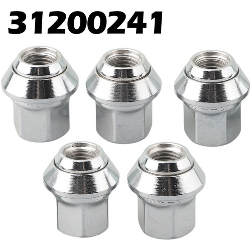 Chrome wheel nuts - nuts, car