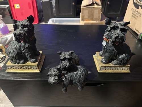 Scottish terrier mantelpiece - scottish,