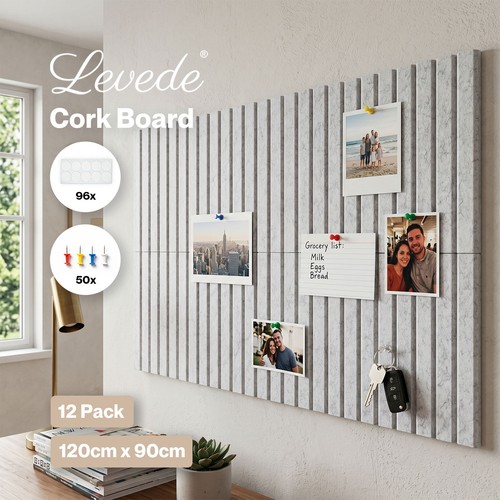 Levede felt notice board 12pcs - notice,