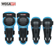 WOSAWE Kids Cycling Knee Elbow Pads Brace Set MTB Mountain Bike Racing Protector