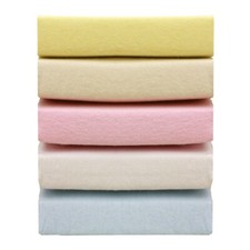 2 x Travel Cot Fitted Sheet