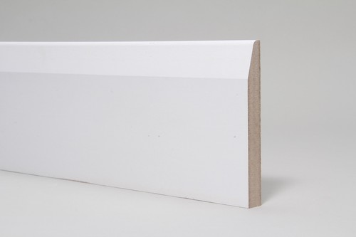 Skirting board white primed - ,