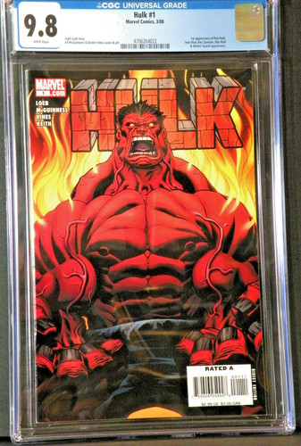 Hulk cgc 8 - hulk, #1