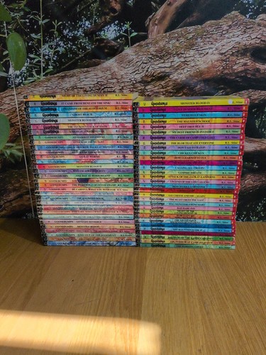 Goosebumps books complete - 1-62,