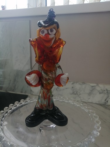 Murano glass clown