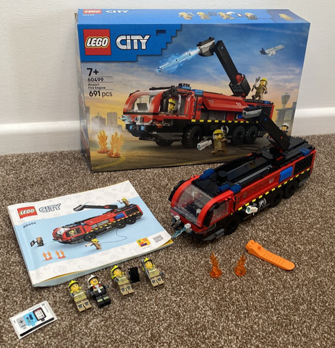 Lego city 60499 airport fire - airport,