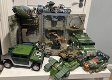 vintage teenage mutant ninja turtles bundle - Sewer Lair & Vehicles - Early 00s