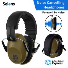 EAREST Adult Ear Defenders Ear Muffs Noise Reduction Hearing Protectors NRR Safe