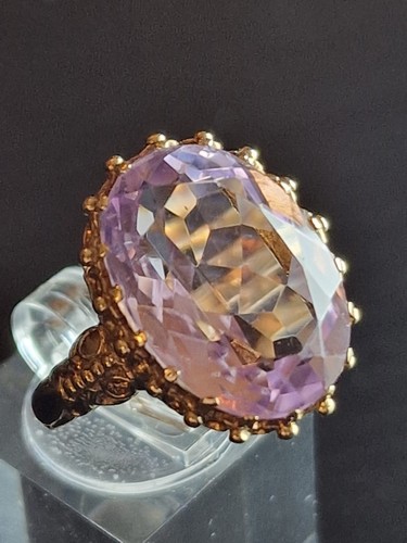 Vintage 9ct gold lavender - vintage,