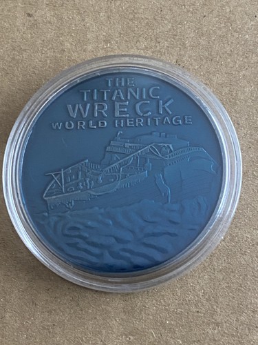Titanic commemorative coin - titanic,