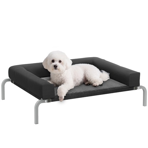 Pawhut elevated dog - elevated,
