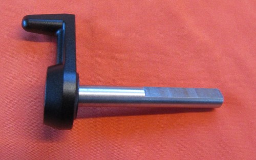 Black control lever with - black,