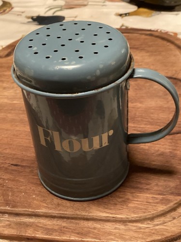Vintage flour sifter - vintage,