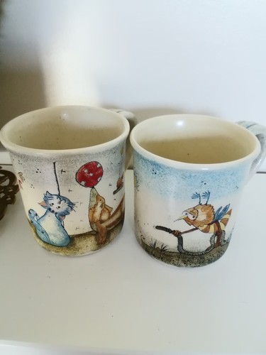 Set two pottery - of,