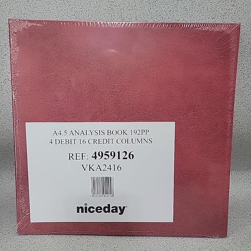 Hard back analysis book - hard,