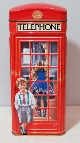 Advertising tin money box - tin,