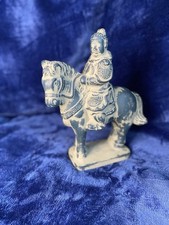 Vintage Shogun Warrior Horse Statue Army Terracotta Sacred Soldier Asian statue
