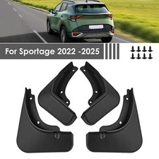 4Pcs Front & Rear Splash Guards Mud Flaps Fender Fits For 2022-up Kia Sportage