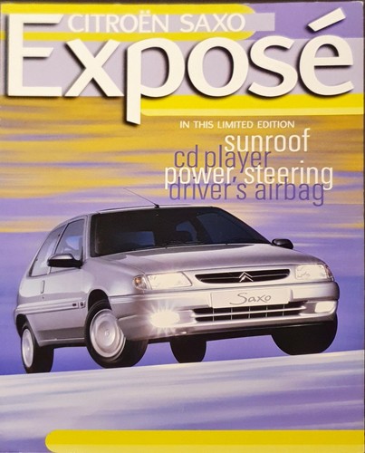 Citroen saxo exposé - citroen,