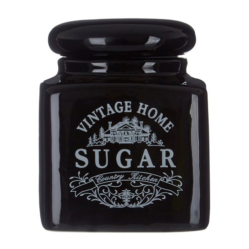 Vintage home black ceramic - vintage,