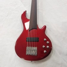 Headless 6-String Candy Apple