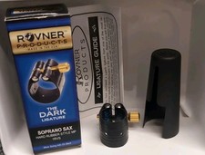 Rovner Dark Soprano Saxophone Ligature 1RVS