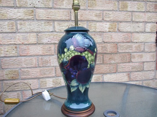 Moorcroft large teal - large, finch