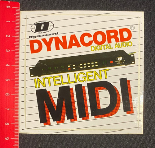 Decal dynacord - decal/decal:, digital